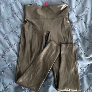 Spanx Faux Leather Leggings
